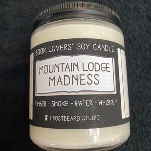 Frostbeard Studio Book Lovers’ Soy Candle’s & Bath and Body Works Candle holder